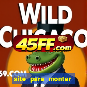 site para montar time de futebol